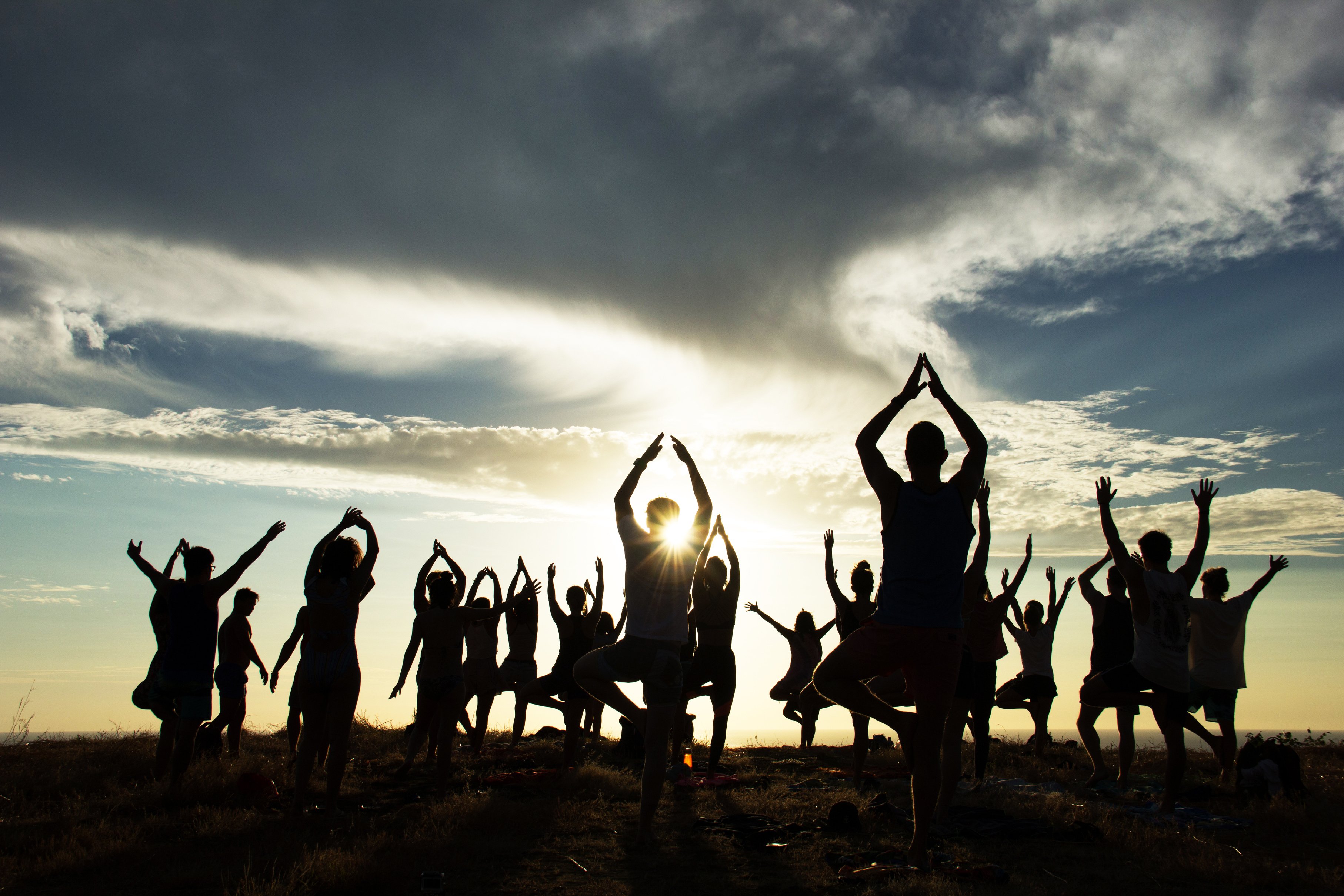 Sunset Yoga in Nature